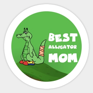 Best alligator mom Sticker